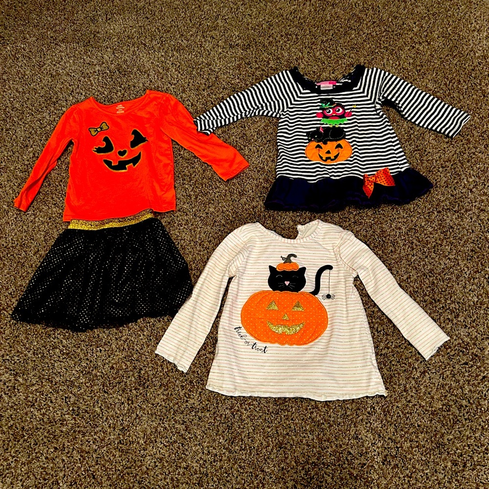 3T girls Halloween lot